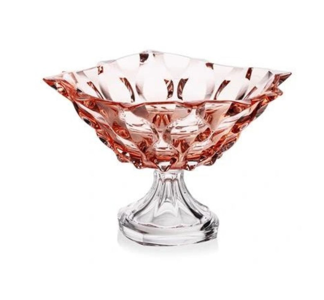 Misa owocarka na nodze 30,5 cm Bohemia - Samba Pink