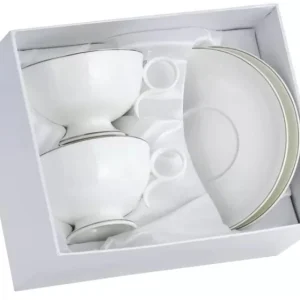Komplet 2 filiżanek ze spodkami 275 ml na prezent - Marco Polo
