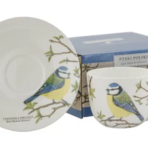 Filiżanka ze spodkiem 280 ml Marco Polo - Modraszka