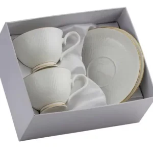 Komplet 2 filiżanek ze spodkami 250 ml na prezent - Marco Polo