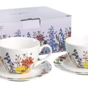 Komplet 2 filiżanek ze spodkami 220 ml - Maco Polo