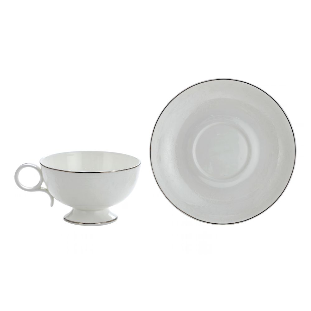 Komplet 2 filiżanek ze spodkami 275 ml na prezent - Marco Polo - obrazek 2