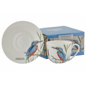 Filiżanka ze spodkiem 280 ml Marco Polo - Zimorodek