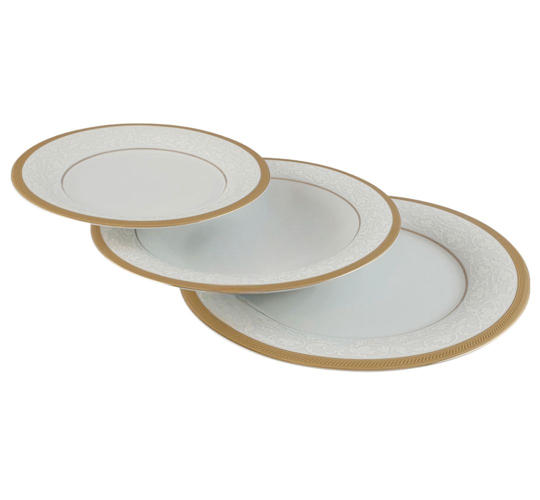 Serwis obiadowy na 6 osób (25 el.) Bogucice - Geos Gold - obrazek 4