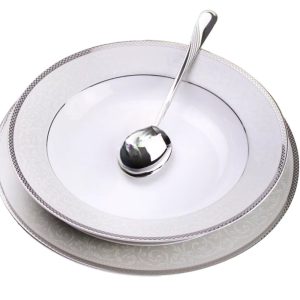 Komplet talerzy na 6 osób (18 el.) Bogucice - Martha Platin