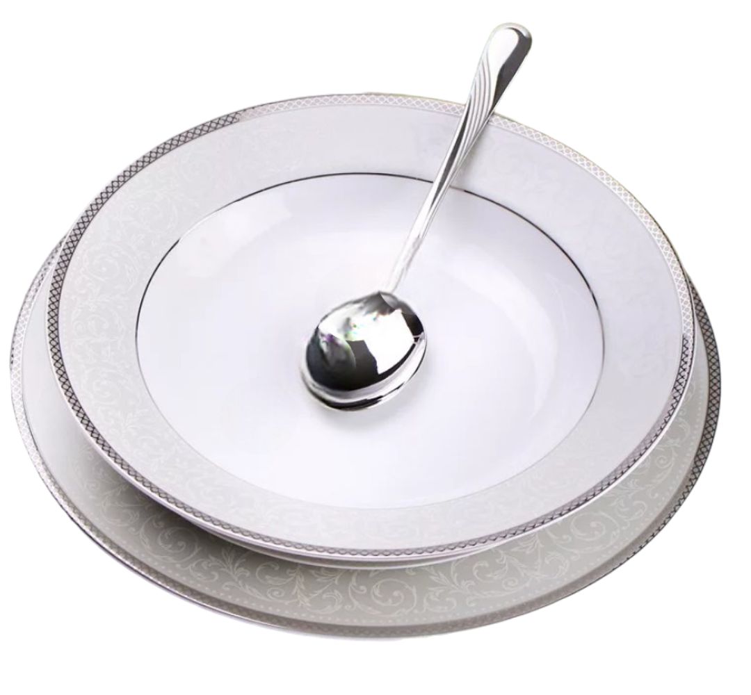 Komplet talerzy na 6 osób (18 el.) Bogucice - Martha Platin