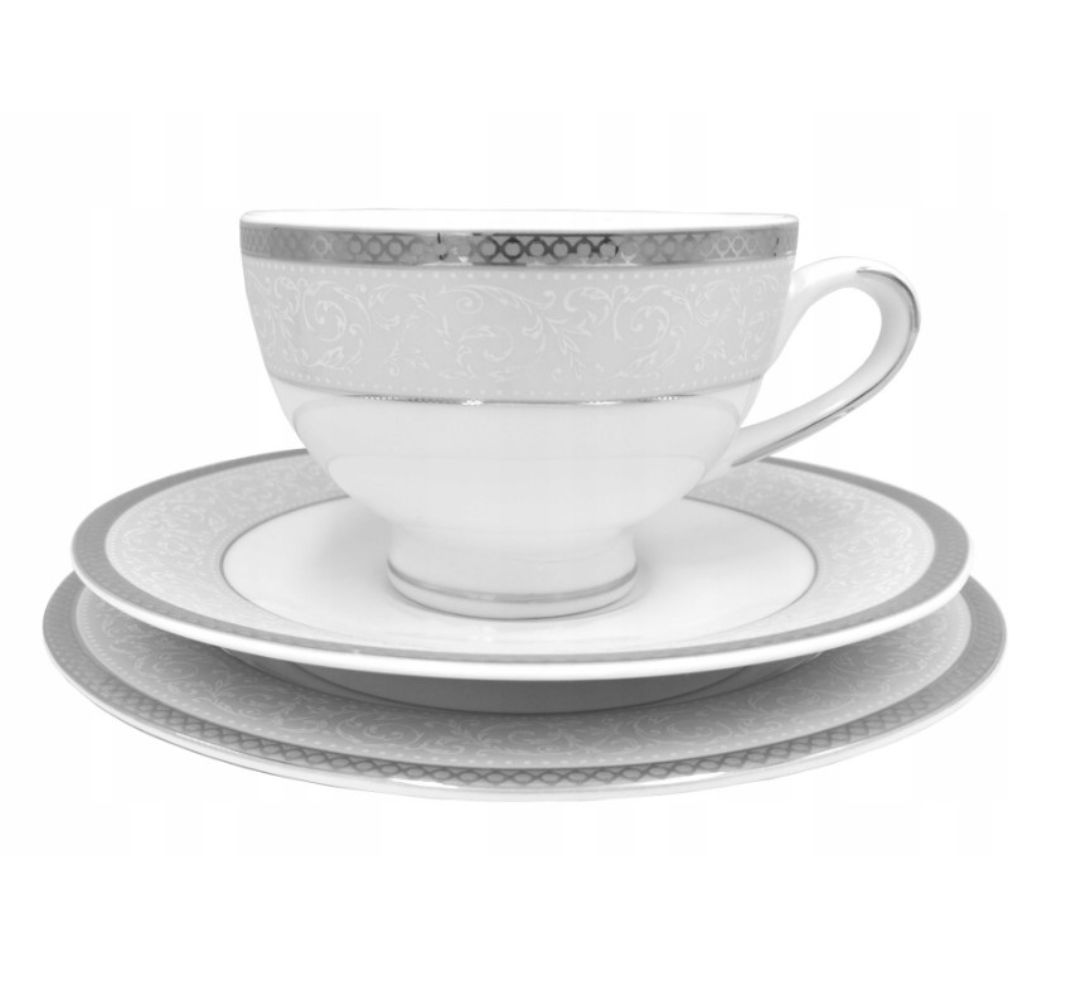 Zestaw do herbaty na 6 osób (12 el.) Bogucice - Martha Platin