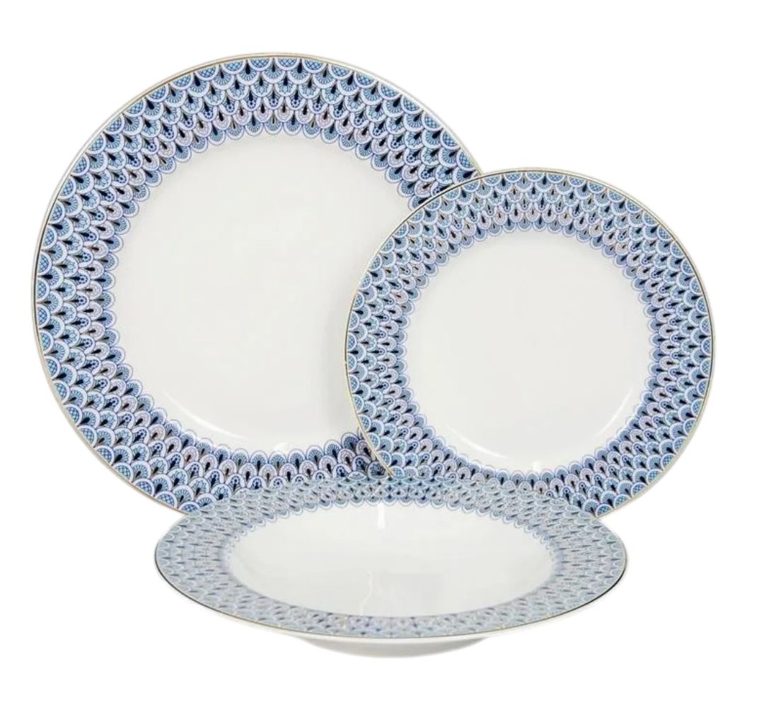 Komplet Talerzy na 6 (18 el.) Bogucice - Kamila