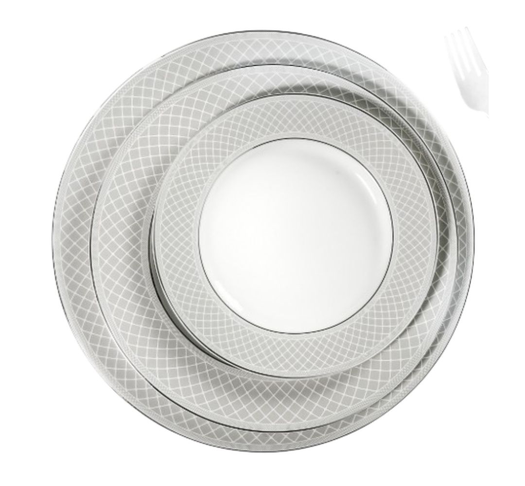 Komplet talerzy na 6 osób ( 18 el.) Bogucice - Scania