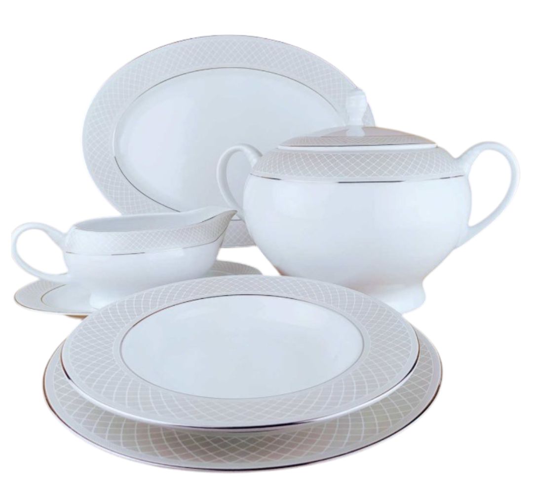 Serwis obiadowy na 6 osób (24 el.) Bogucice - Scania Classic