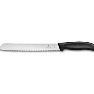 Nóż do pieczywa czarny 21 cm Victorinox - Swiss Classic
