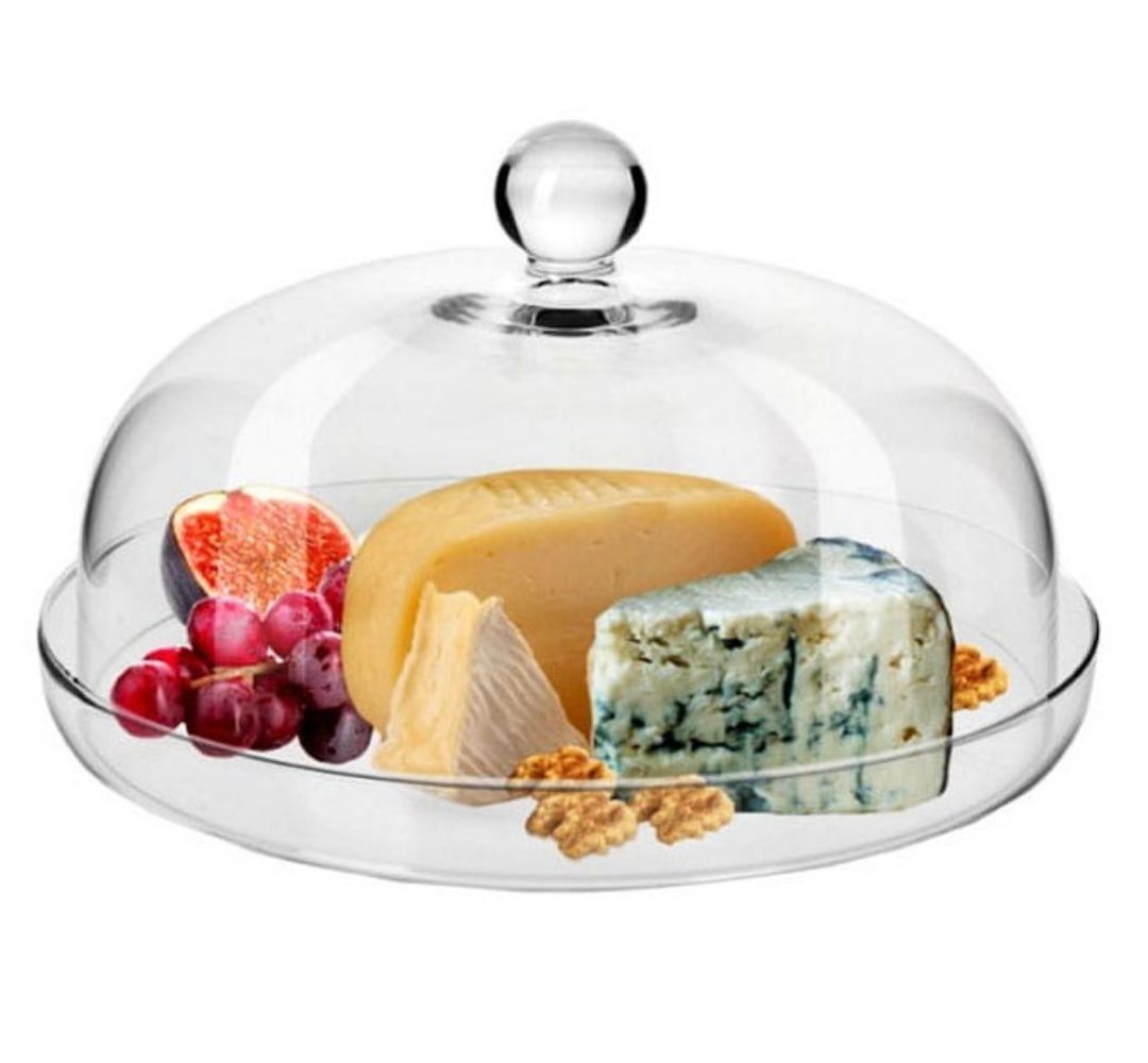 Patera z kloszem 28 cm Krosno - Elite