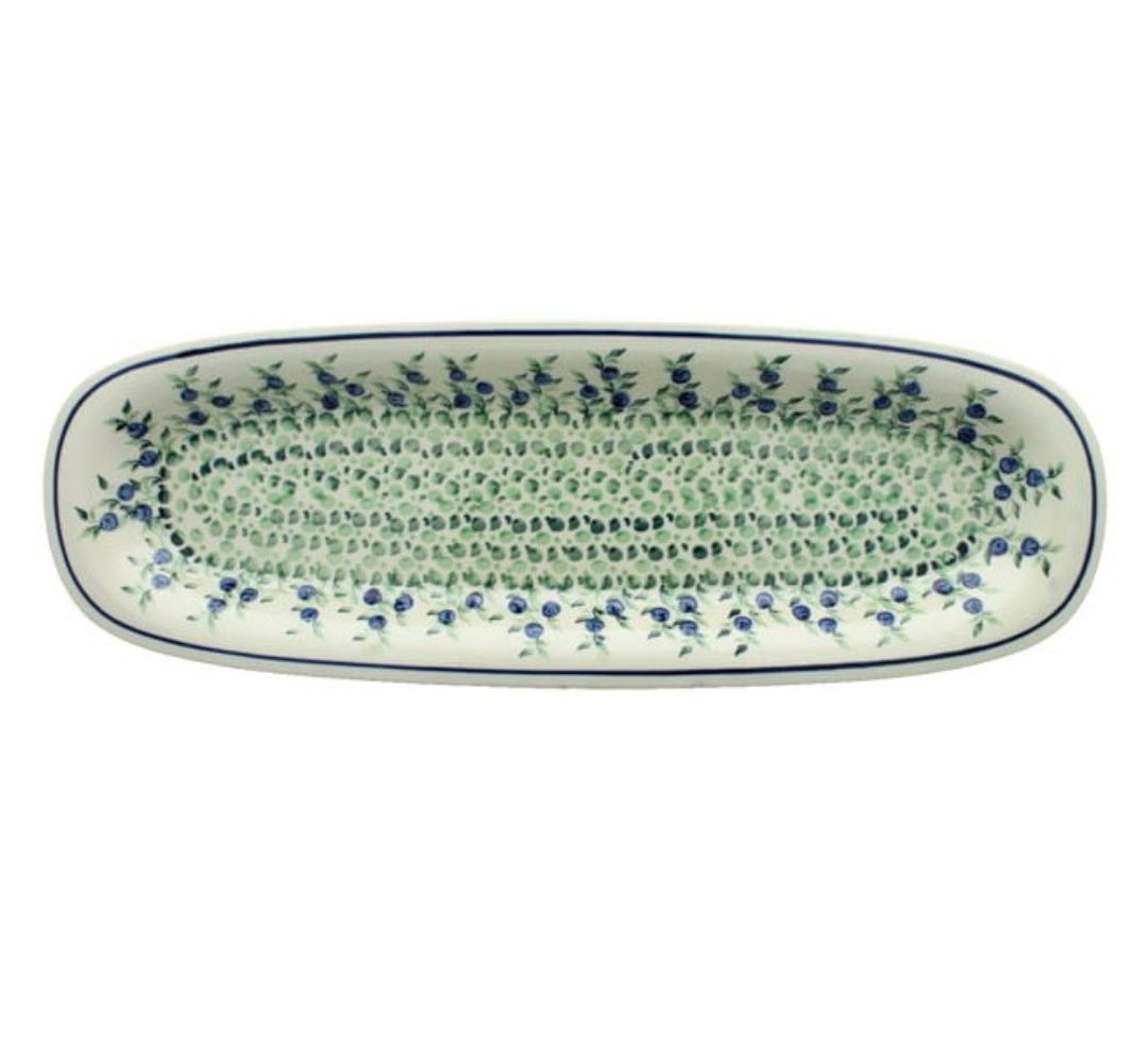 Półmisek 37,5 cm dek. 1208 - Bolesławiec