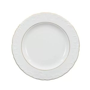 Półmisek okrągły 32 cm Ćmielów - Rococo Złota Linia