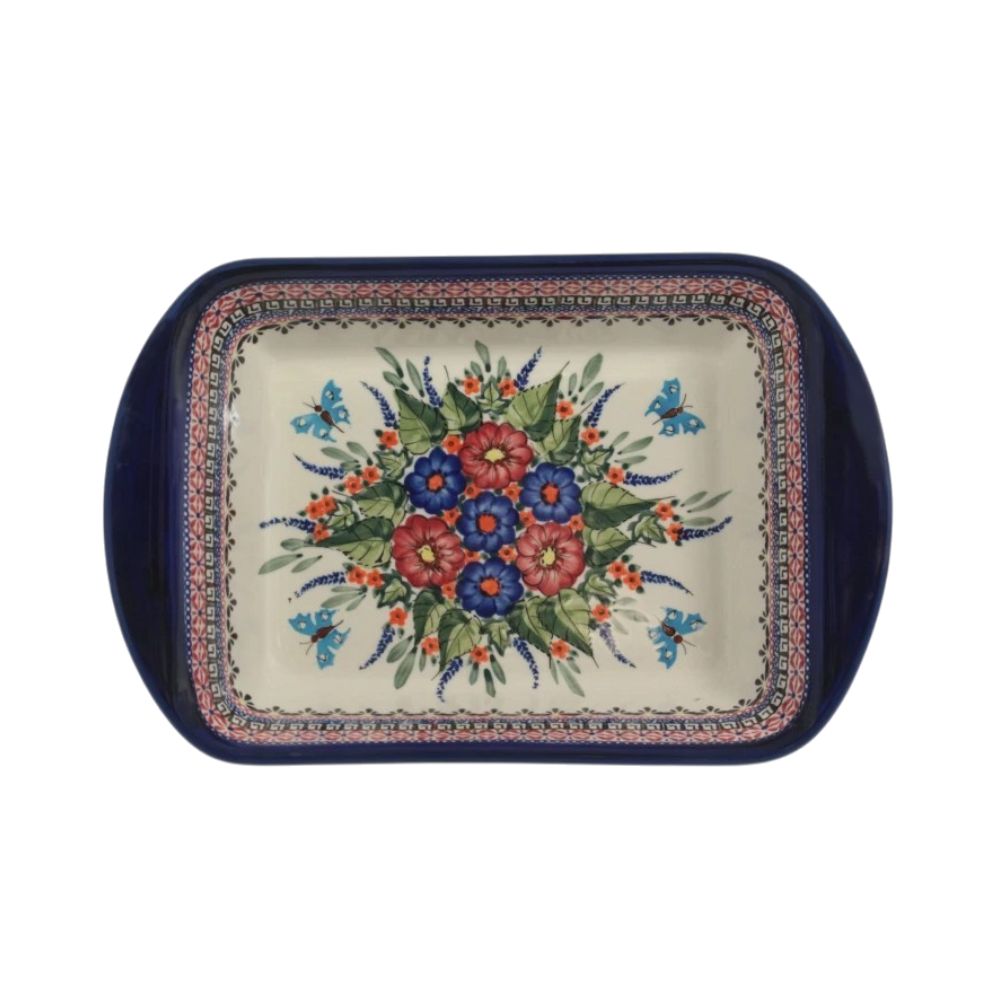 Półmisek prostokątny 35x23 cm dek. 149 art - Bolesławiec