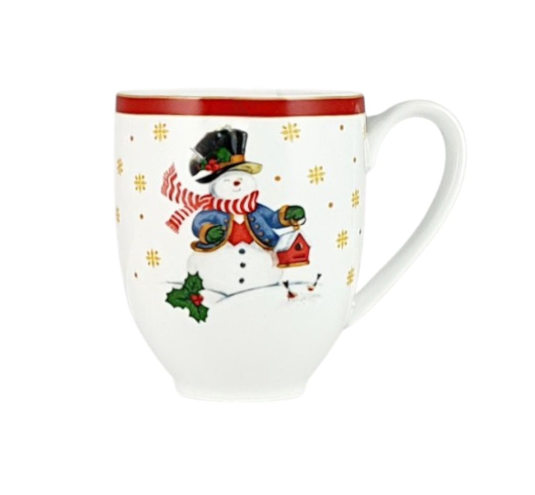 Kubek 350ml Bogucice - Cicha Noc Czerwony