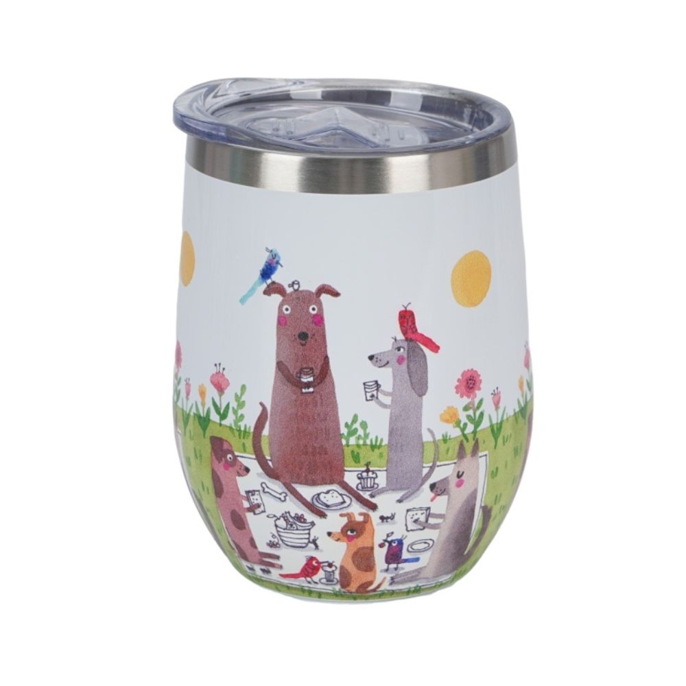 Kubek termiczny 330 ml Duo - Psi Piknik - obrazek 2