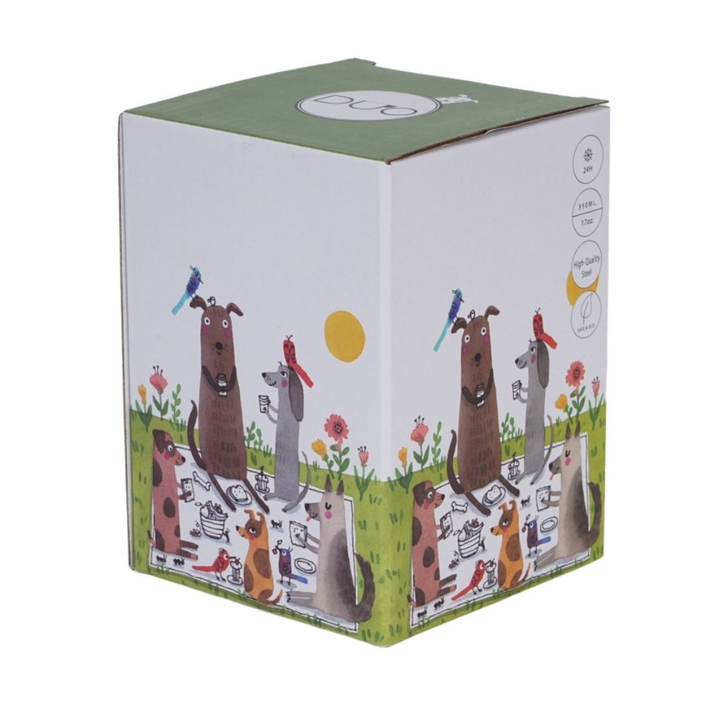 Kubek termiczny 330 ml Duo - Psi Piknik - obrazek 3