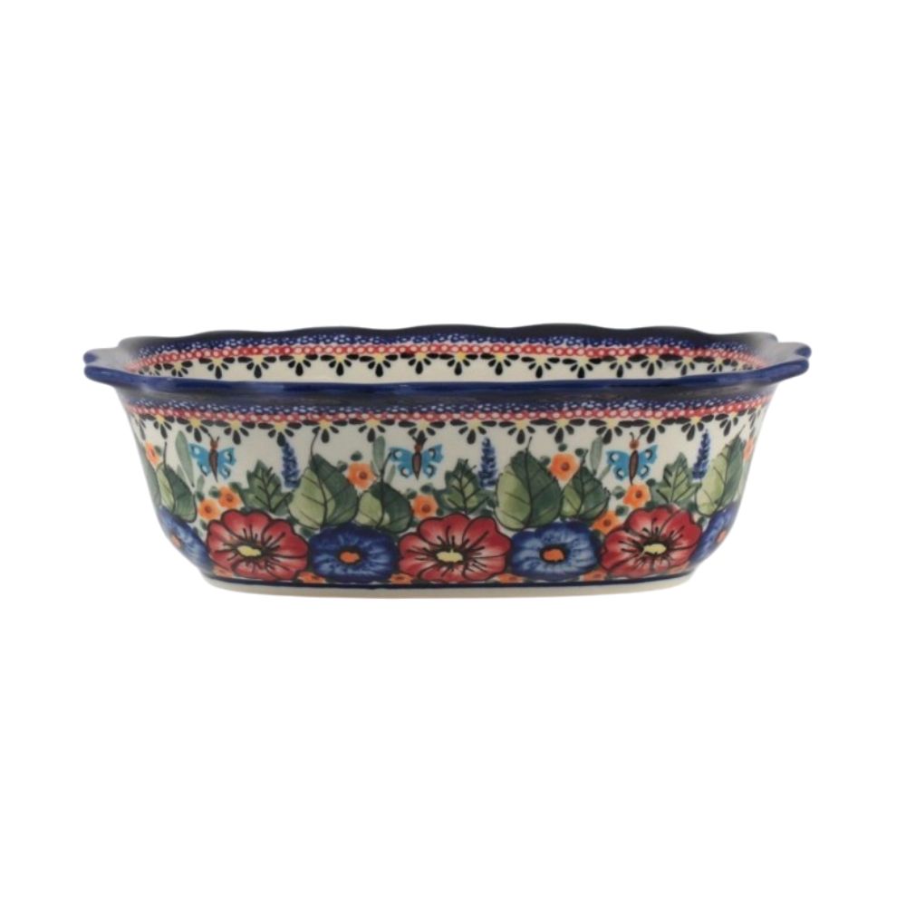 Półmisek falbanka 24x17 cm dek. 149 art - Bolesławiec