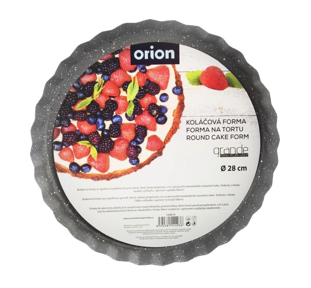 Forma do tarty 28 cm Orion - Grande