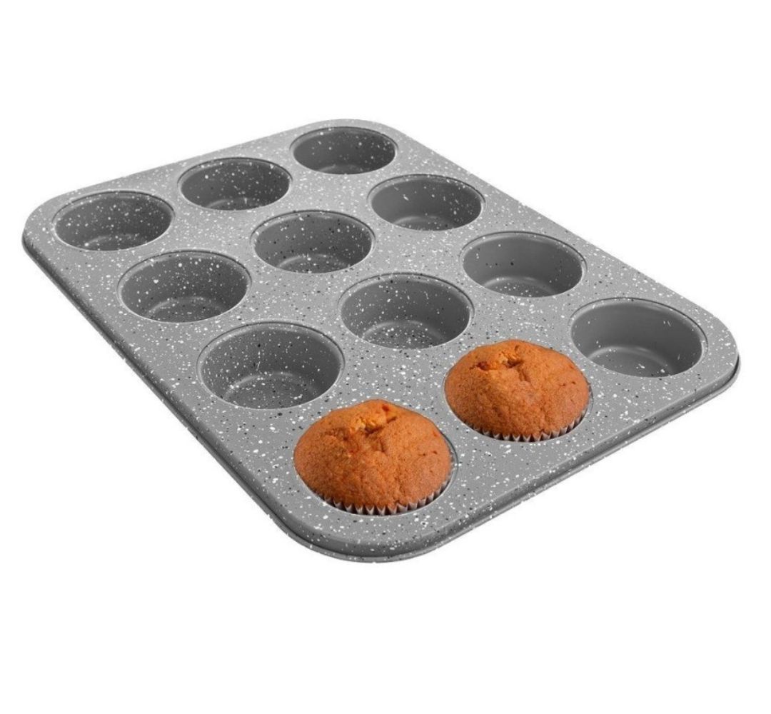 Forma na 12 muffinek granitowa Orion - Grande