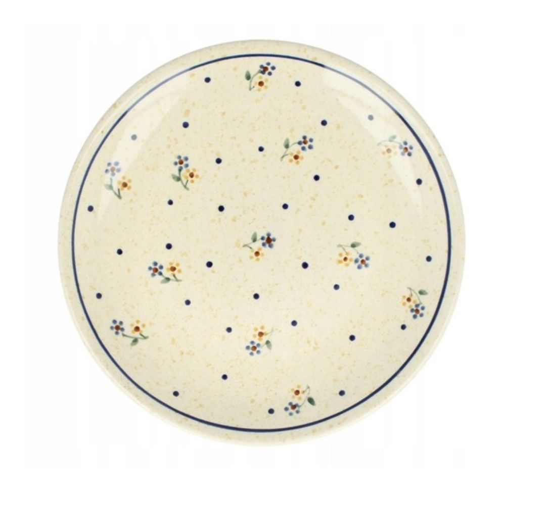Talerz obiadowy 24 cm dek. 111 - Bolesławiec