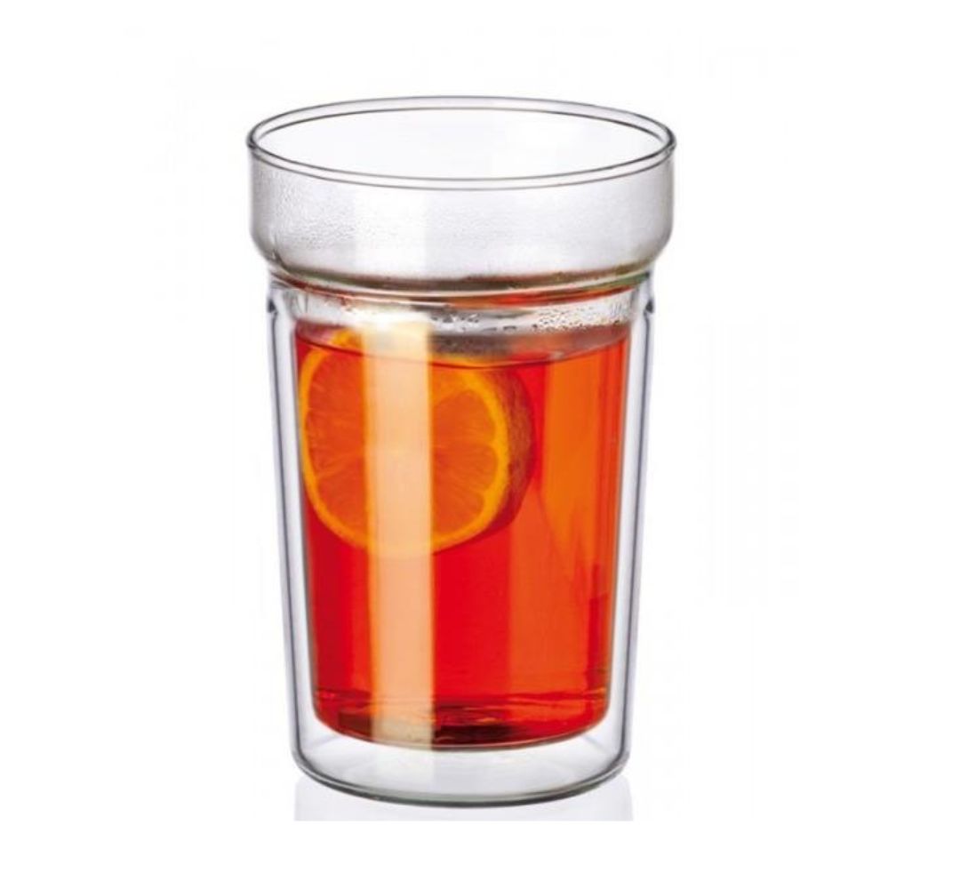 Komplet 2 szklanek z podwójną ścianką 400 ml Simax – Dual