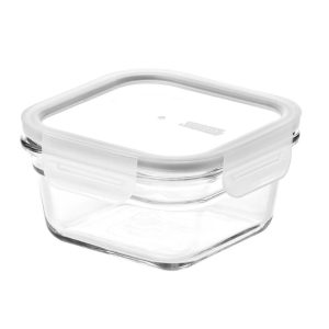 Pojemnik kwadratowy szklany 400ml Simax - Glasslock