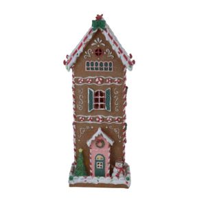 Domek piernikowy led duży 16x13x39 cm - Ewax