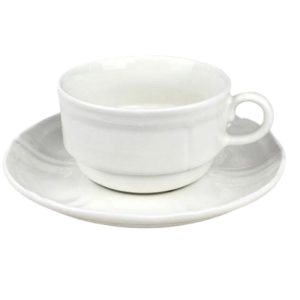 Filiżanka sztaplowana bez spodka Castel 250 ml Bogucice - Gino Cream 1229