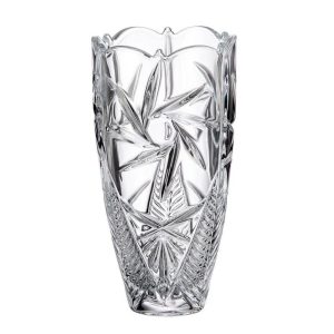 Wazon kryształowy 25 cm Bohemia - Pinwheel