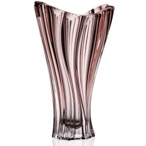 Wazon kryształowy 32 cm Bohemia - Plantica Rose
