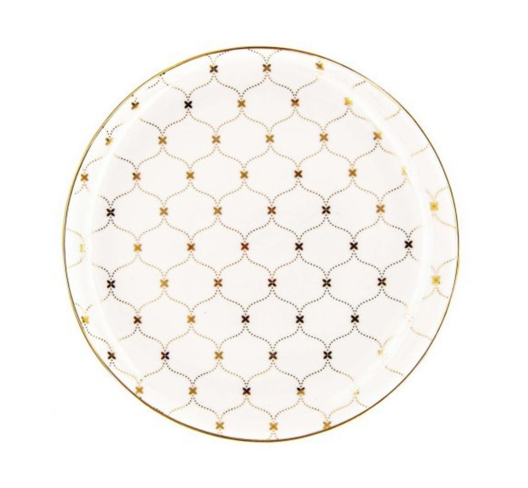 Talerz deserowy 19,5 cm Bogucice - Gemis