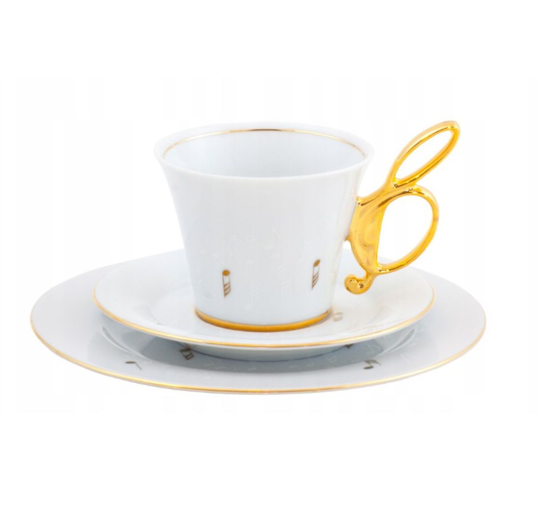 Zestaw śniadaniowy 3 elementy Bogucice - Stanisław Moniuszko