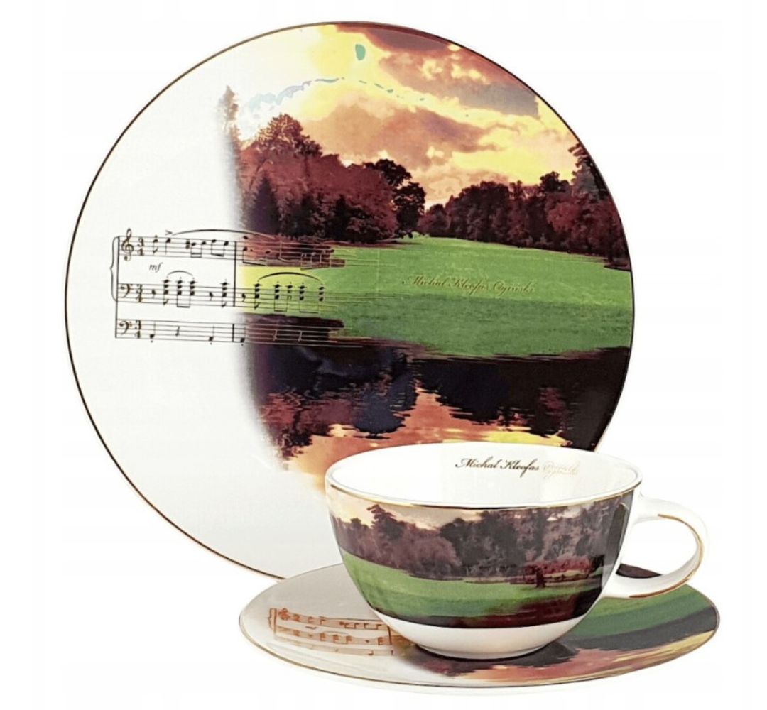 Zestaw śniadaniowy 3 elementy Bogucice - Michał K. Ogiński