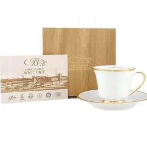 Filiżanka ze spodkiem 200 ml Bogucice - Oxford Gold