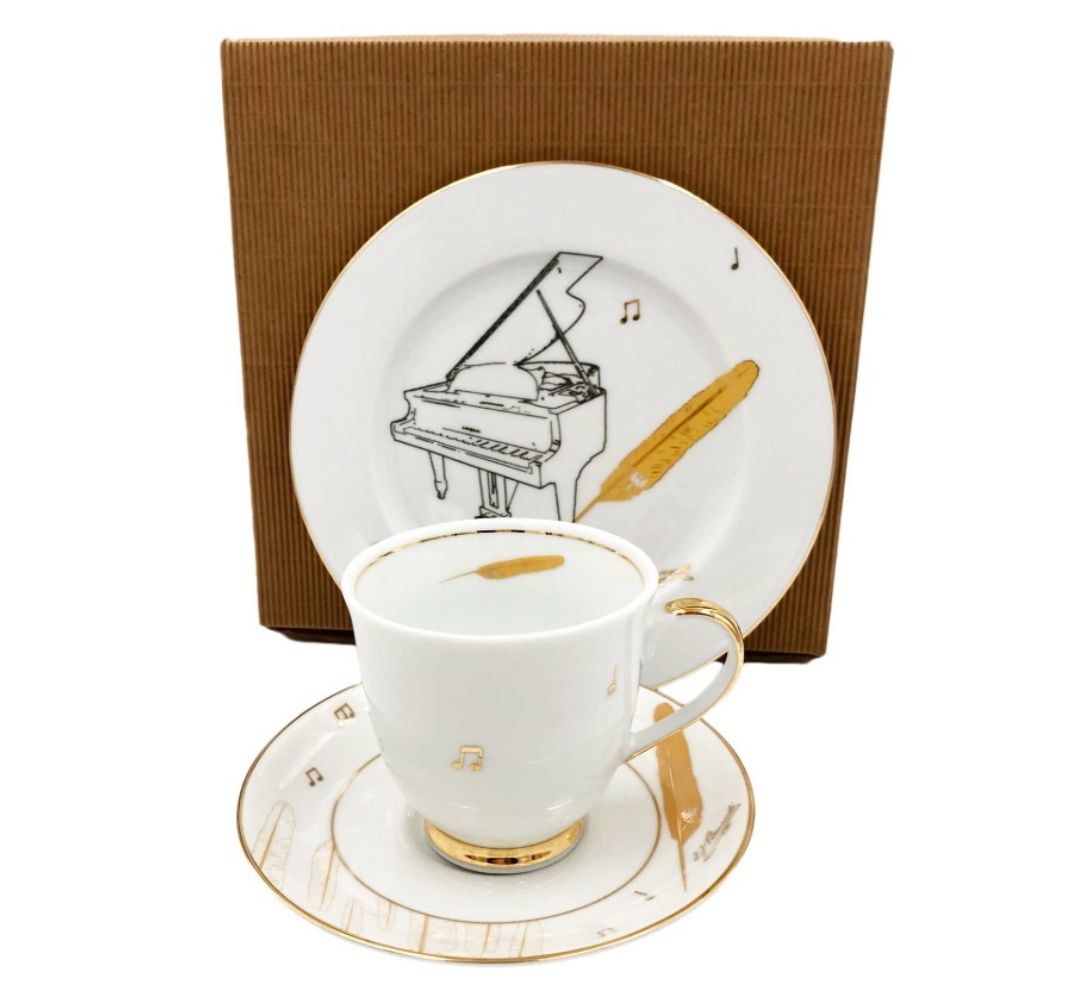 Zestaw śniadaniowy 3 elementy Bogucice - Ignacy Jan Paderewski