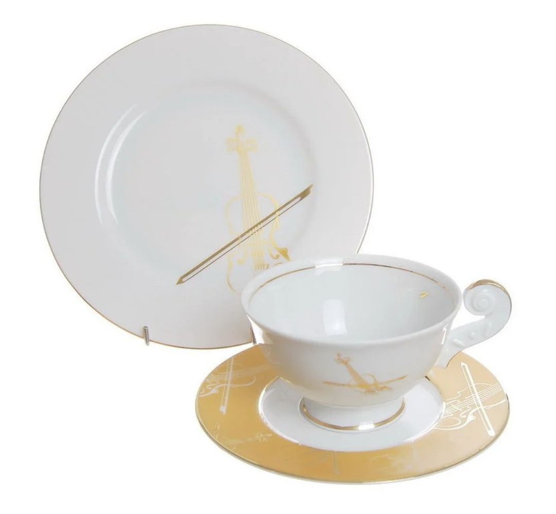 Zestaw śniadaniowy 3 elementy Bogucice - Karol Szymanowski