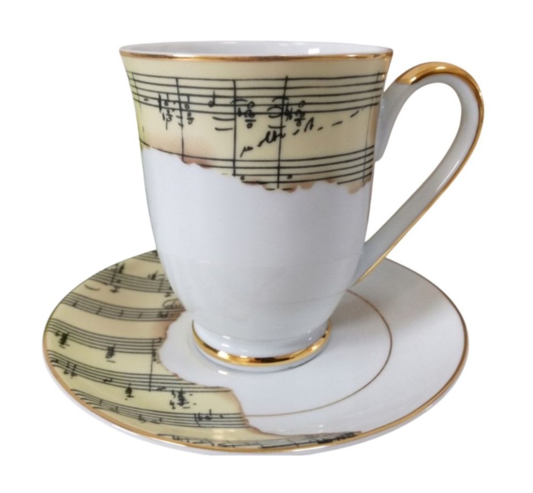 Kubek ze spodkiem 300 ml Bogucice - Henryk Wieniawski