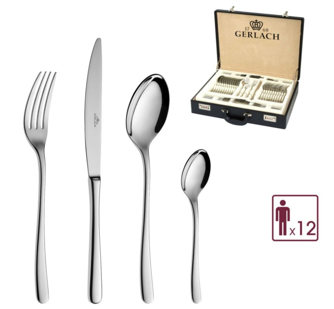 Komplet sztućców na 12 osób (68 el) Gerlach - Muza