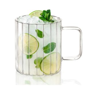 Kubek żaroodporny ryflowany 550 ml - Wilmax