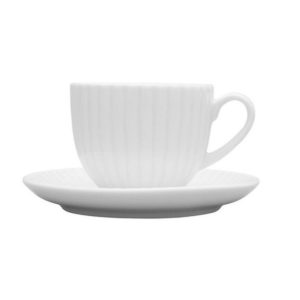Filiżanka ze spodkiem 100 ml / 12 cm Lubiana - Daisy