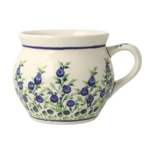 Kubek "beczułka" 320 ml dek. 1208 - Bolesławiec