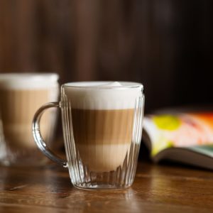 Komplet 2 szklanek żaroodpornych 250 ml Vialli Design - Livio Duo