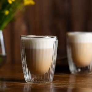 Komplet 2 szklanek żaroodpornych 250 ml Vialli Design - Livio Duo