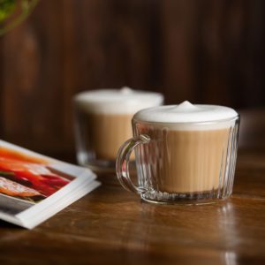 Komplet 2 filiżanek żaroodpornych 250 ml Vialli Design - Livio Duo