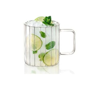 Kubek żaroodporny ryflowany 400 ml - Wilmax