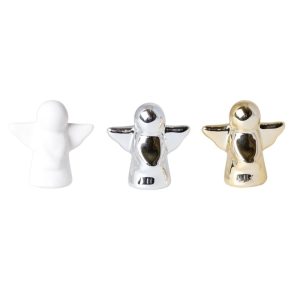 Anioł ceramiczny zawieszka mini 5x2x5 cm - Ewax
