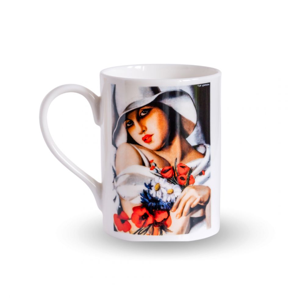 Kubek dek.T.de Łempicka - As  Ćmielów