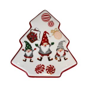 Pojemnik ceramiczny ze skrzatami 19x17x9 cm - Ewax